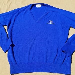 Vintage USA Basketball 1986 champs v-neck sweater